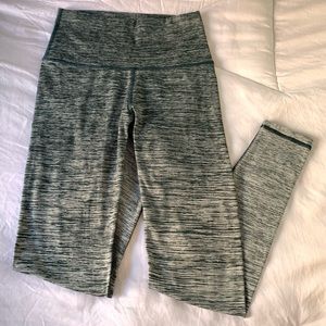 Aerie High Waisted Ombré Teal Leggings size small